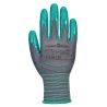 Portwest - Gants Grip jauge 15 en nitrile gris et vert (Pack de 12)