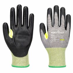 Portwest - Gants anti coupures CS de niveau E Jauge 15 en PU avec renfort pouce