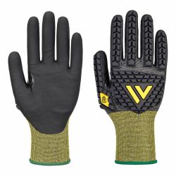 Portwest - Gants mécanicien anti impacts et anti coupures de niveau E en mousse nitrile antistatique
