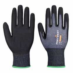 Portwest - Gants Grip anti coupure de niveau C Jauge 15 Eco en mousse de nitrile (Pack de 12)