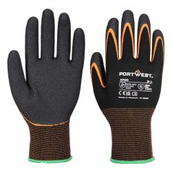Portwest - Gants Grip jauge 15 grande dextérité en nitrile double enduction nitrile sablé