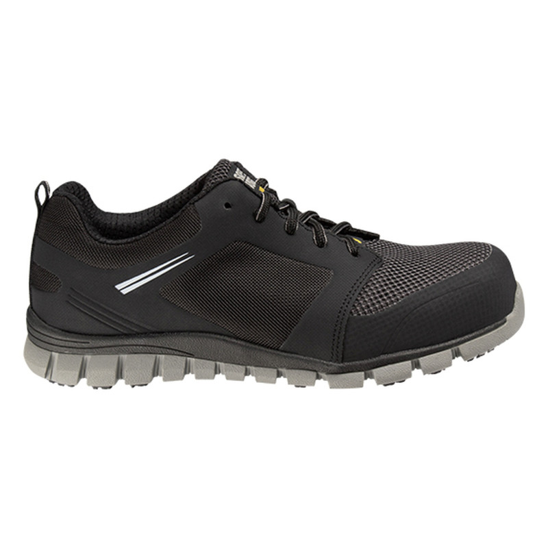 Safety Jogger - Chaussures de sécurité basses ultra légères avec absorption des chocs et antistatiques LIGERO noir S1P