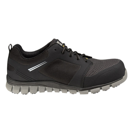 Safety Jogger - Chaussures de sécurité basses ultra légères avec absorption des chocs et antistatiques LIGERO noir S1P