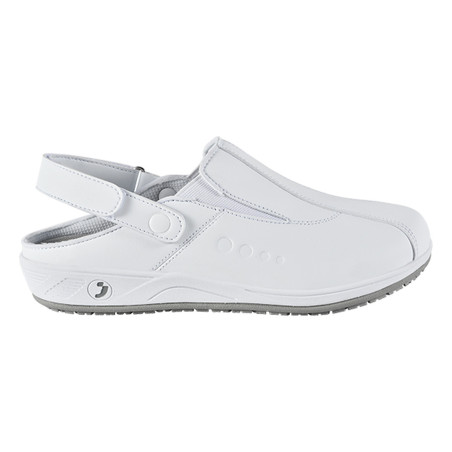 Safety Jogger - Sabots médicaux pour femmes avec une bande velcro réglable CARINNE blanc OB