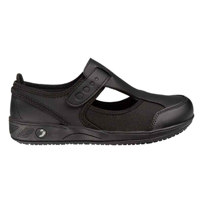 Safety Jogger - Chaussures de travail basses pour femmes ultra-confortables en lycra spécial médical CAMILLE noir O1