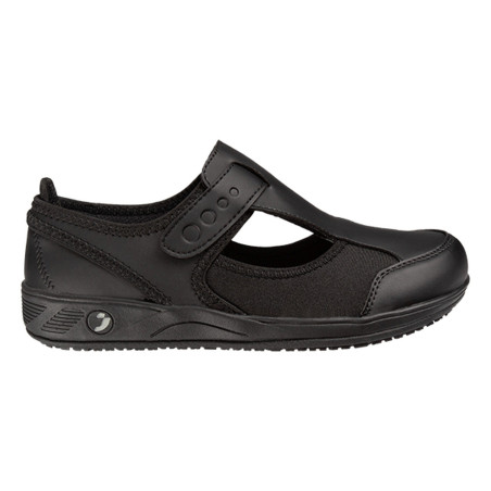 Safety Jogger - Chaussures de travail basses pour femmes ultra-confortables en lycra spécial médical CAMILLE noir O1