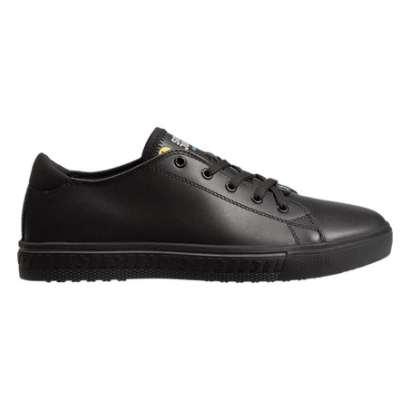 Safety Jogger - Baskets de travail antidérapantes en cuir Nappa naturel et respirant COOL noir O2