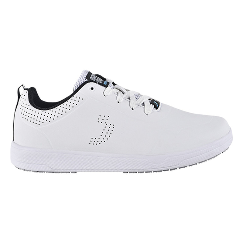 Safety Jogger - Baskets de travail basses larges et confortables spécial restauration ELIS blanc O2
