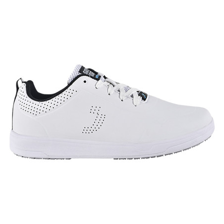Safety Jogger - Baskets de travail basses larges et confortables spécial restauration ELIS blanc O2