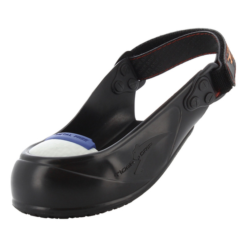 Safety Jogger - Sur-chaussures de sécurité non magnétiques avec embout de sécurité en fibre de verre VISITOR noir