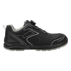 Safety Jogger - Chaussures de sécurité basses sportives antidérapantes à fermeture TLS CADOR noir et blanc S3