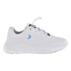 Safety Jogger - Chaussures de travail basses non sécurité confortables avec des lacets élastiques CHAMP blanc O2