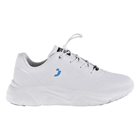 Safety Jogger - Chaussures de travail basses non sécurité confortables avec des lacets élastiques CHAMP blanc O2