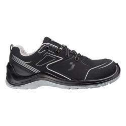 Safety Jogger - Chaussures de sécurité basses sportives antistatiques FLOW noir et blanc S3S