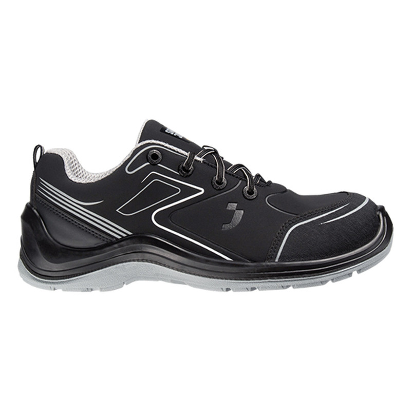 Safety Jogger - Chaussures de sécurité basses sportives antistatiques FLOW noir et blanc S3S