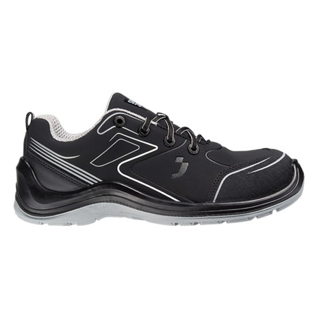 Safety Jogger - Chaussures de sécurité basses sportives antistatiques FLOW noir et blanc S3S
