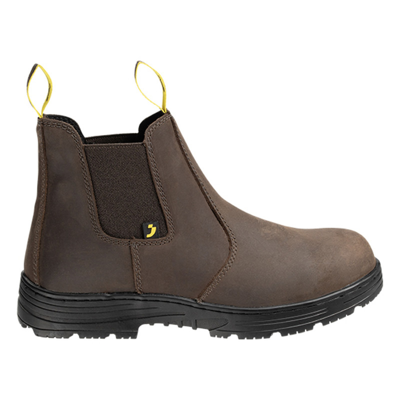 Safety Jogger - Bottines de sécurité confortables hydrofuges JACKMAN marron S3