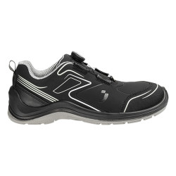 Safety Jogger - Chaussures de sécurité basses sans métal sportives à fermeture TLS FLOW noir et blanc S3S