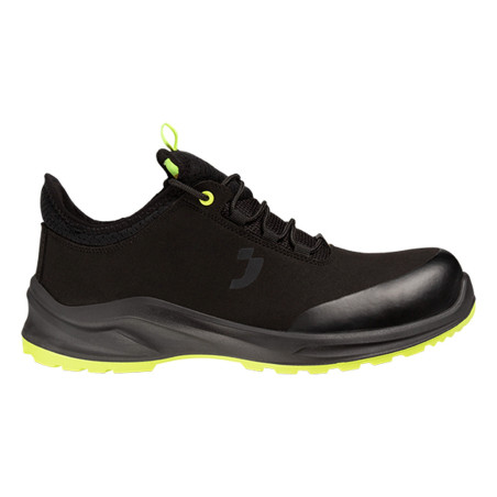 Safety Jogger - Baskets de sécurité basses véganes sans métal MODULO noir et jaune S3S