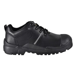 Safety Jogger - Chaussures de sécurité basses polyvalentes en cuir isolées contre le chaud et le froid HEKLA noir S3