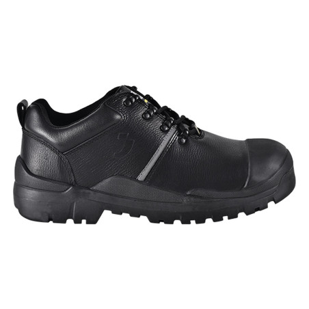 Safety Jogger - Chaussures de sécurité basses polyvalentes en cuir isolées contre le chaud et le froid HEKLA noir S3