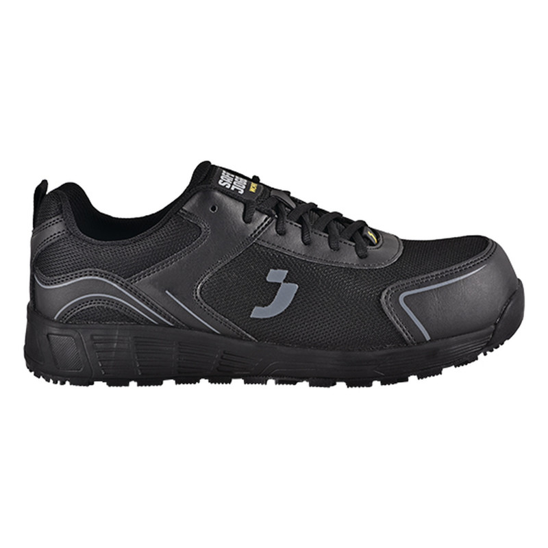 Safety Jogger - Baskets de sécurité basses avec embout extra large anti-perforation AAK noir S1PS