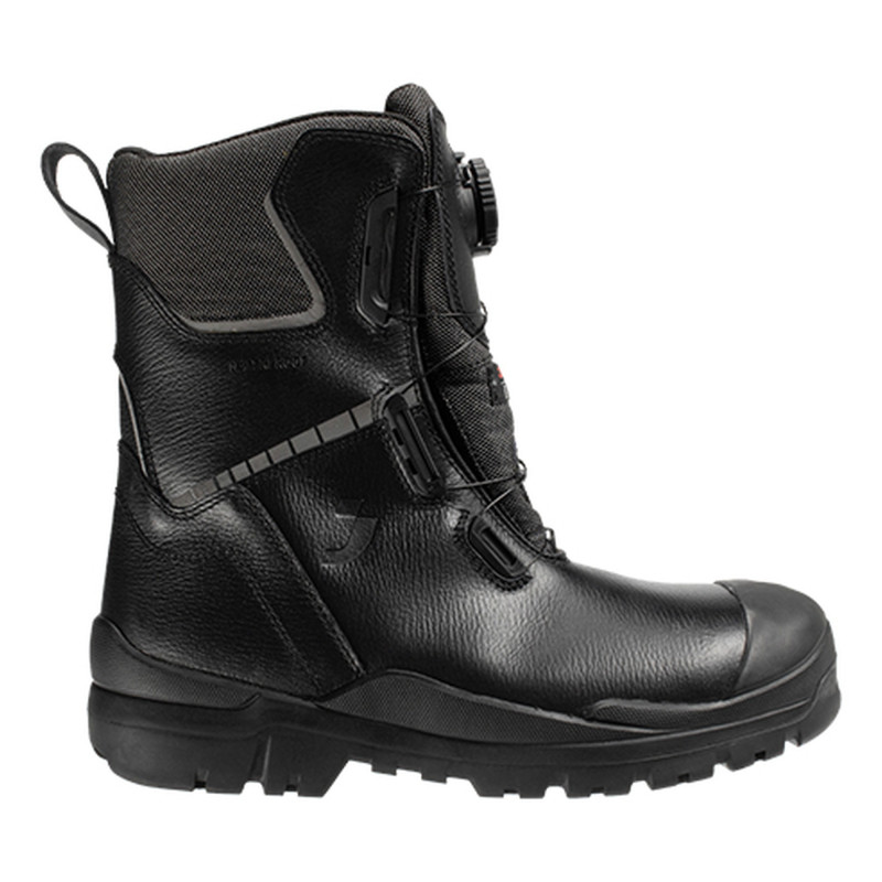 Safety Jogger - Bottes de sécurité d’hiver imperméables sans métal avec fermeture TLS HEKLA noir S7S