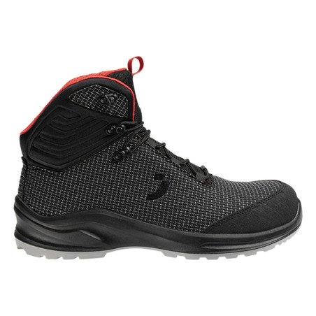 Safety Jogger - Chaussures de sécurité mi-hautes super respirantes anti-abrasion et anti-perforations MODULO ARMOR noir S3S