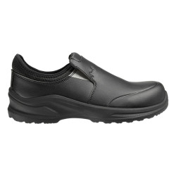 Safety Jogger - Chaussures de sécurité basses sans métal à enfiler spécial industrie alimentaire MODULO PURE noir S3S