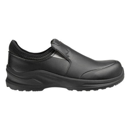 Safety Jogger - Chaussures de sécurité basses sans métal à enfiler spécial industrie alimentaire MODULO PURE noir S3S
