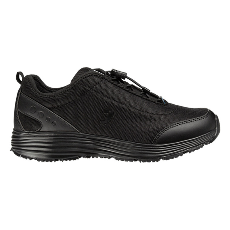 Safety Jogger - Baskets de travail médicales basses sportives ultra-légères avec assise plantaire pour femmes MAUD noir OB