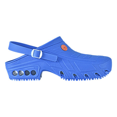 Safety Jogger - Sabots médicaux antidérapants stérilisables spécial salles d'opérations OXYCLOG bleu OB
