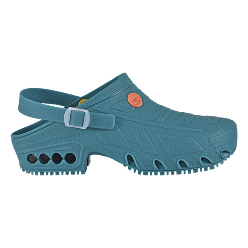 Safety Jogger - Sabots médicaux antidérapants stérilisables spécial salles d'opérations OXYCLOG vert OB