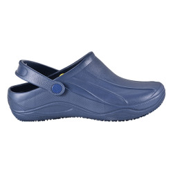 Safety Jogger - Sabots médicaux bas respirants et très confortables sans métal SMOOTH bleu marine OB