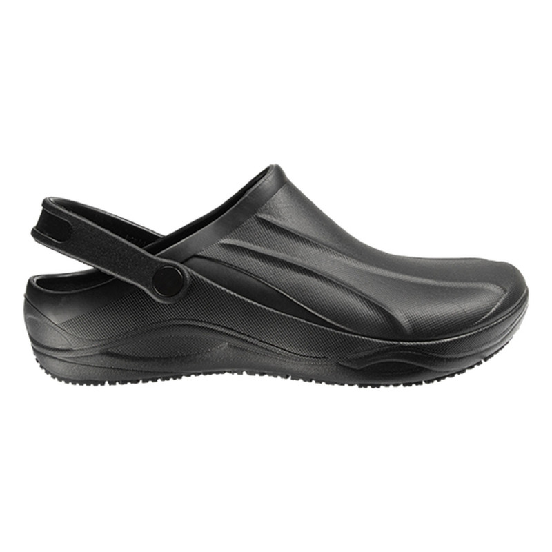 Safety Jogger - Sabots médicaux bas respirants et très confortables sans métal SMOOTH noir OB