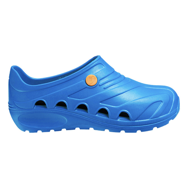 Safety Jogger - Sabots médicaux imperméables et antibactériens lavables en machine OXYVA bleu OB