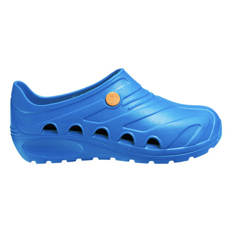 Safety Jogger - Sabots médicaux imperméables et antibactériens lavables en machine OXYVA bleu OB