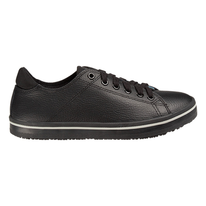 Safety Jogger - Baskets de travail basses en cuir pour femmes PAOLA noir O1