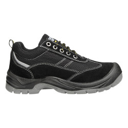 Safety Jogger - Chaussures de sécurité basses avec semelles prémoulées en acier GOBI noir S1P