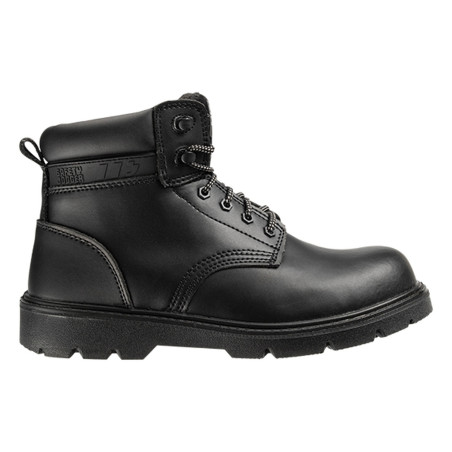 Safety Jogger - Chaussures de sécurité mi-hautes légères en cuir hydrofuges sans métal en cuir X1100N noir S3S