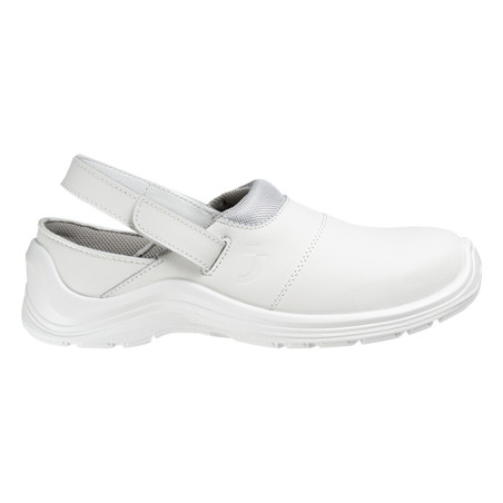 Safety Jogger - Sabots de sécurité bas esthétiques antidérapants avec sangle arrière CORTADO blanc SB