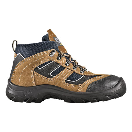 Safety Jogger - Chaussures de sécurité mi-hautes confortables anti-perforations avec embout en acier X2000 marron S3
