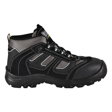 Safety Jogger - Chaussures de sécurité mi-hautes légères sans métal antistatiques et antidérapantes CLIMBER noir S3S