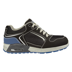 Safety Jogger - Chaussures de sécurité basses au confort inégalé avec coussin d’air RAPTOR noir et blanc S1PS