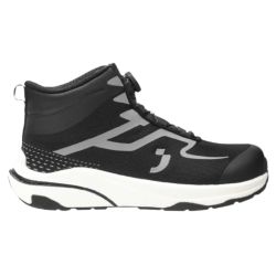 Safety Jogger - Chaussures de sécurité hautes légères avec embout anatomique et fermeture TLS FREEDOM noir S1PS