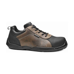 Base - Chaussures de sécurité basses en cuir marron et noir  RAFTING S3L