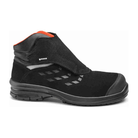 Base - Chaussures de sécurité mi-hautes en tissu technique noir PERSEUS S3L