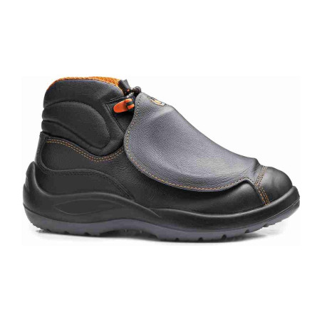 Base - Chaussures de sécurité mi-hautes en cuir noir METATARSAL S3