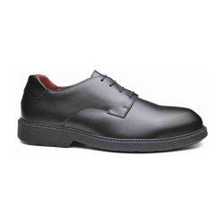 Base - Chaussures de sécurité basse en cuir noir COSMOS S3S