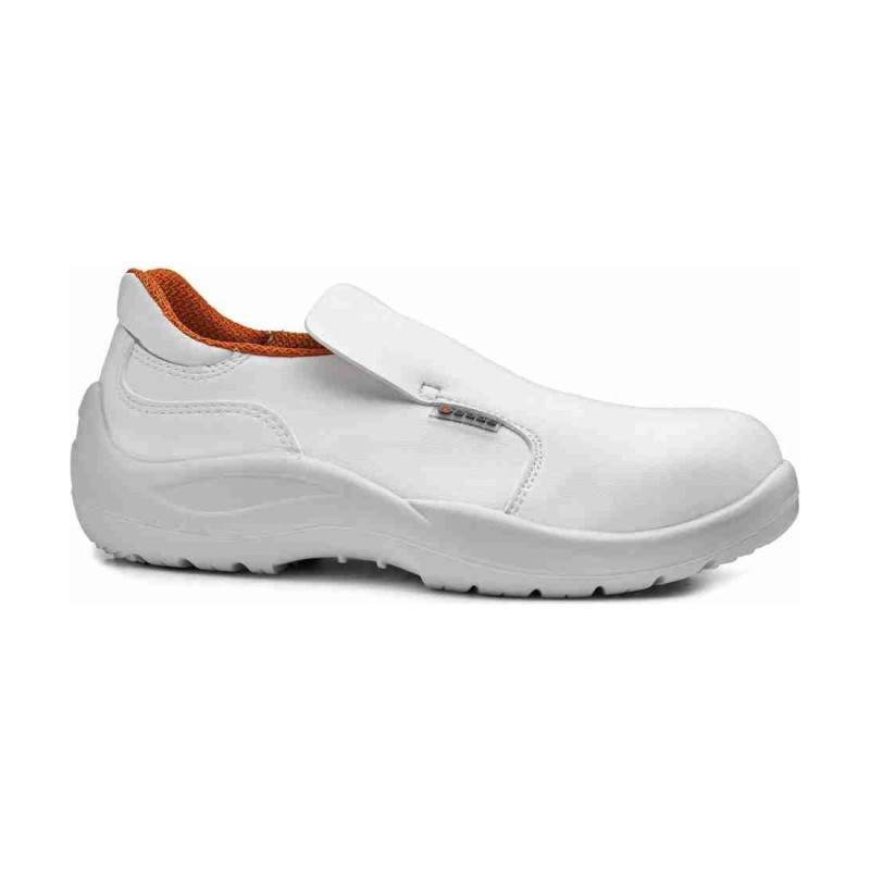 Base - Chaussures de sécurité basses en microfibre blanc CLORO S2